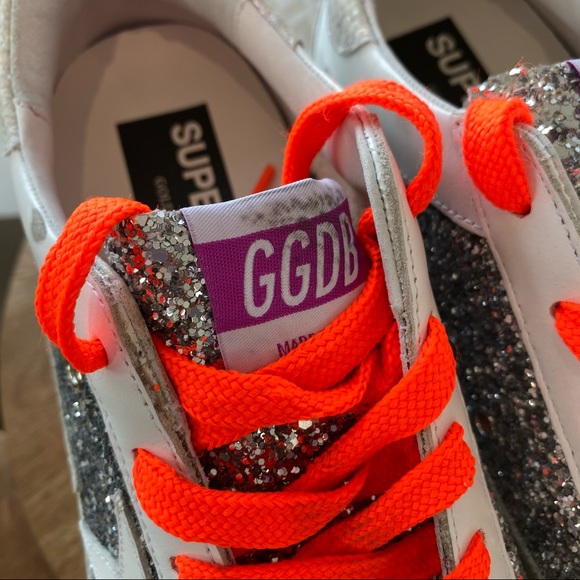 Golden Goose Superstar Glitter Sneaker 38 - Picture 3 of 10